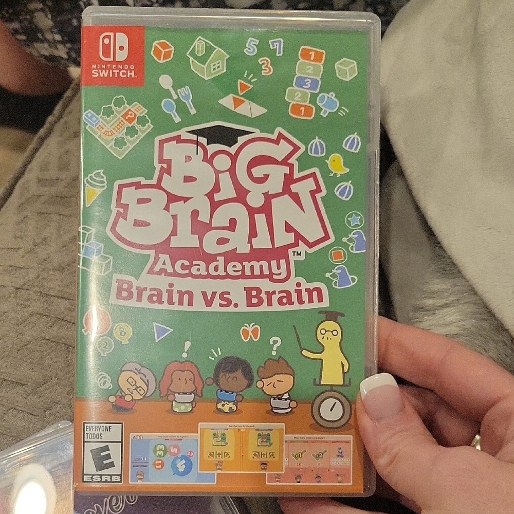 Nintendo Big Brain Academy: Brain vs. Brain - Green Cover